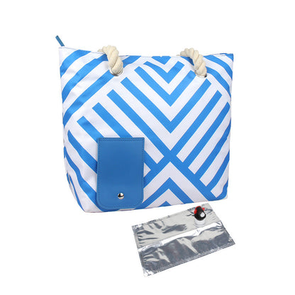 Insulated Tote Bag with Drink Dispenser
