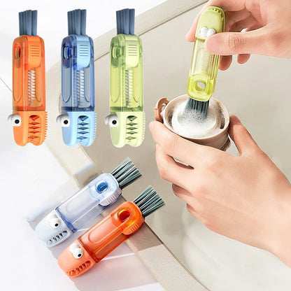 3 in 1 Cup Lid Gap Cleaning Brush