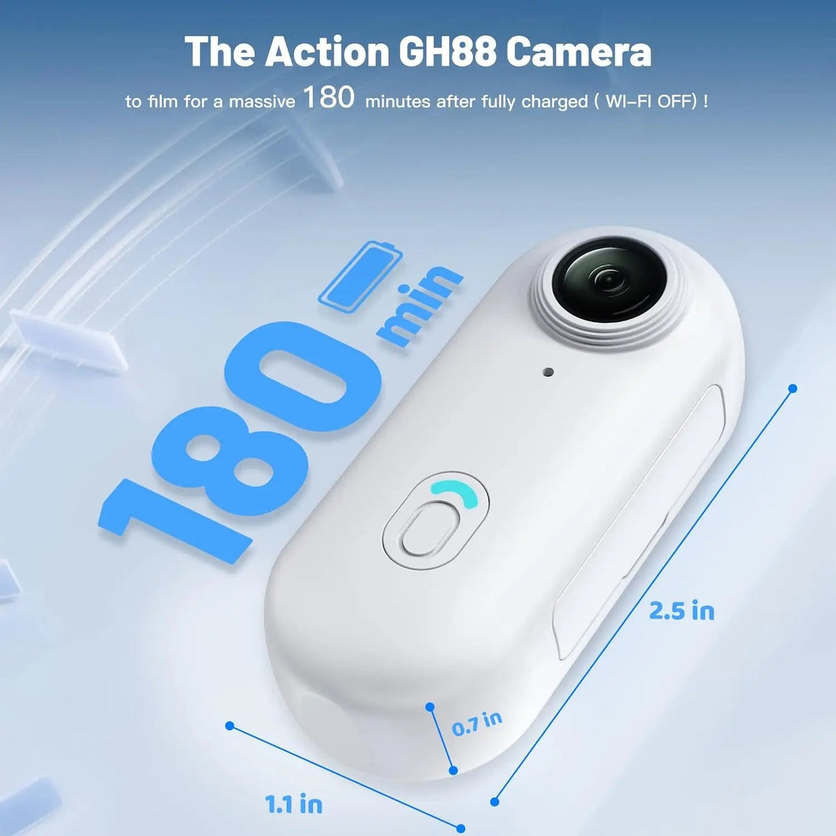 Portable POV Action Camera