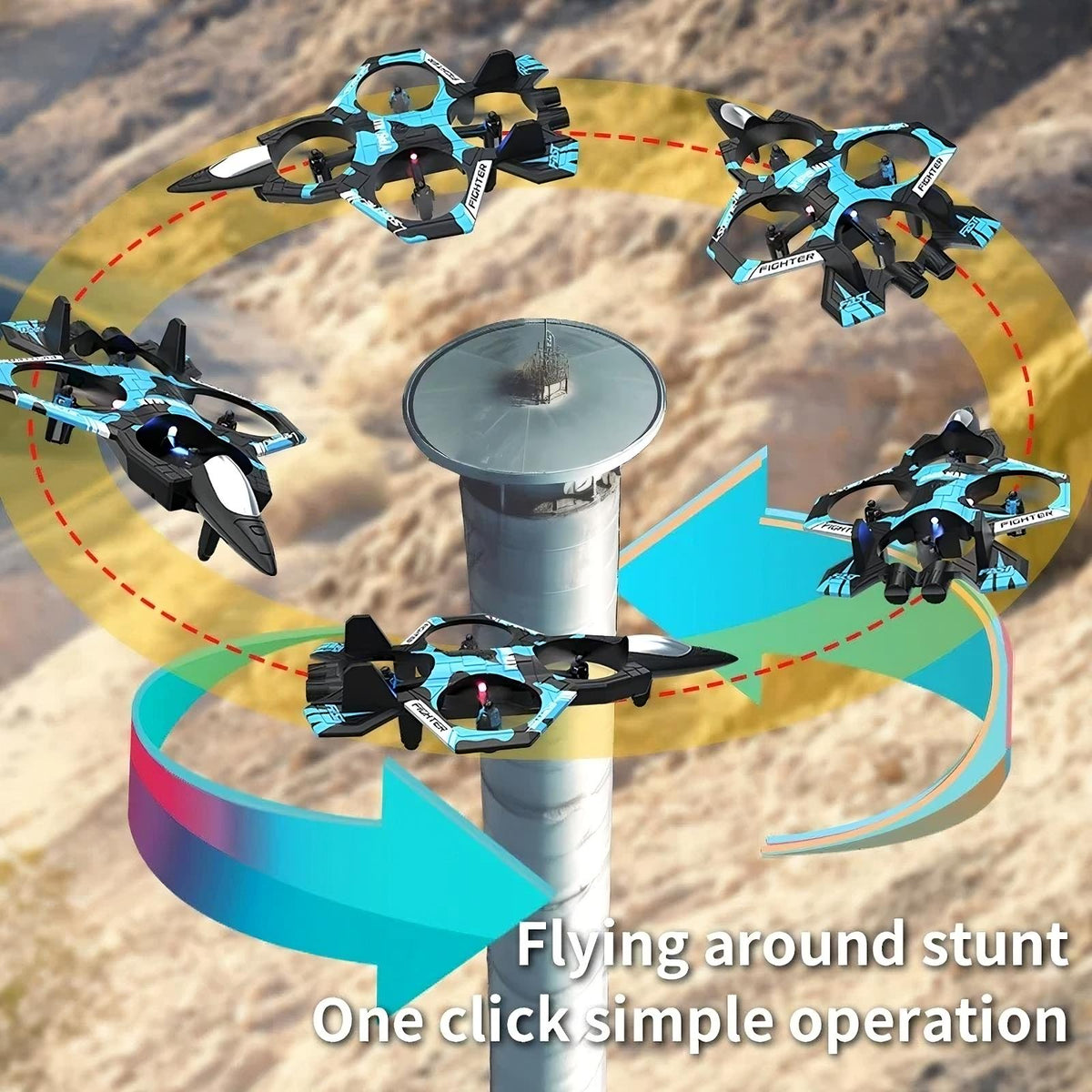 RC Foam Fighter Drone